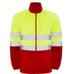 Chaqueta polar alta visibilidad