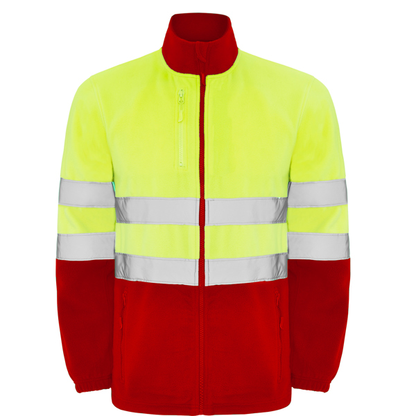 Chaqueta polar alta visibilidad
