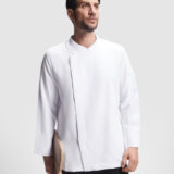 Chaqueta cocina manga larga blanca