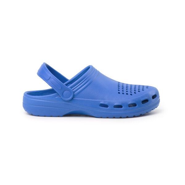 Zueco unisex azul