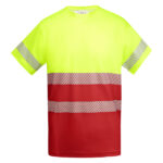 Camiseta técnica alta visibilidad trabajo