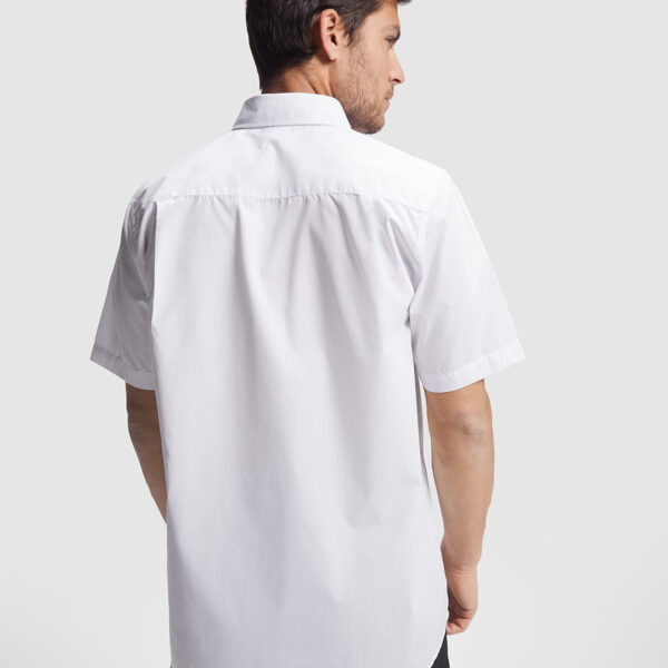 Camiseta manga corta blanca hombre