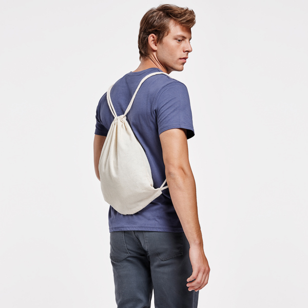 Mochila multiusos de algodón personalizable impresión