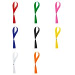 Pulseras ajustables de poliéster con impresión, ideal para regalos