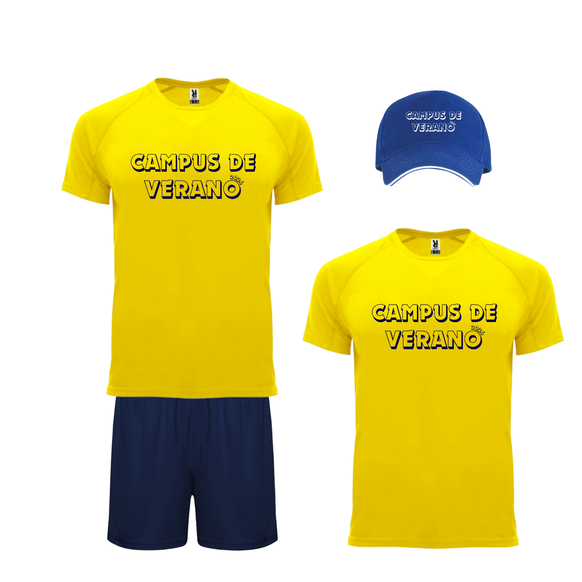 Ropa personalizable con impresión para merchandising o eventos